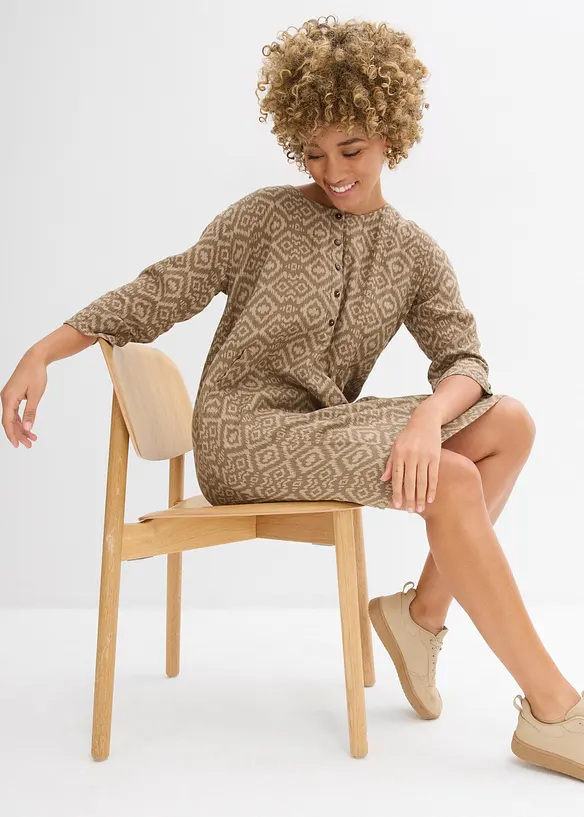 Jurk van mousseline, bonprix