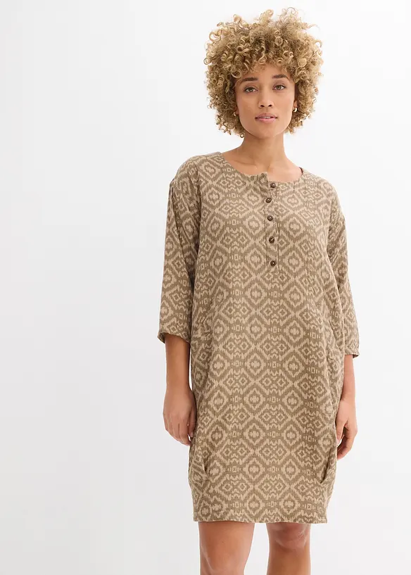 Jurk van mousseline, bonprix