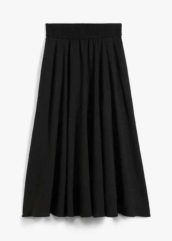 Maxi rok met een comfortabele band, bonprix