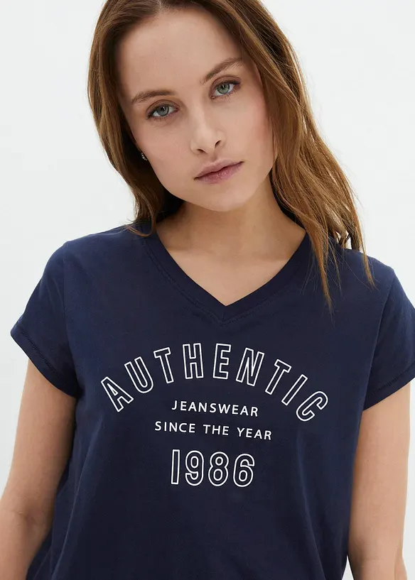 Longshirt van biologisch katoen, bonprix