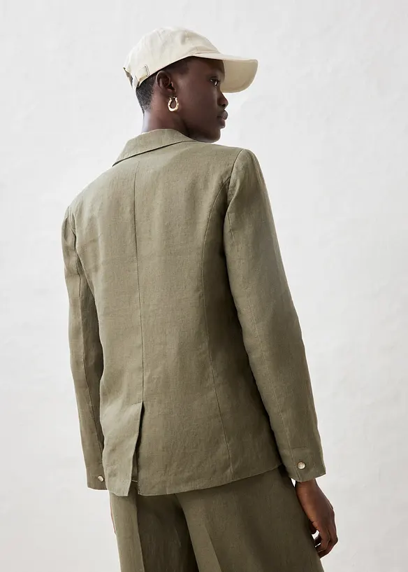 Linnen blazer, bonprix