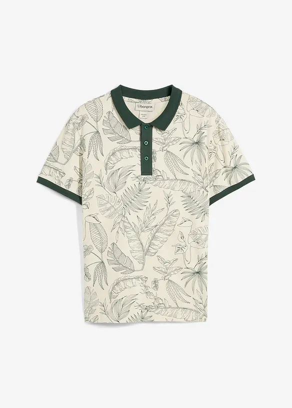 Poloshirt van biologisch katoen, bonprix