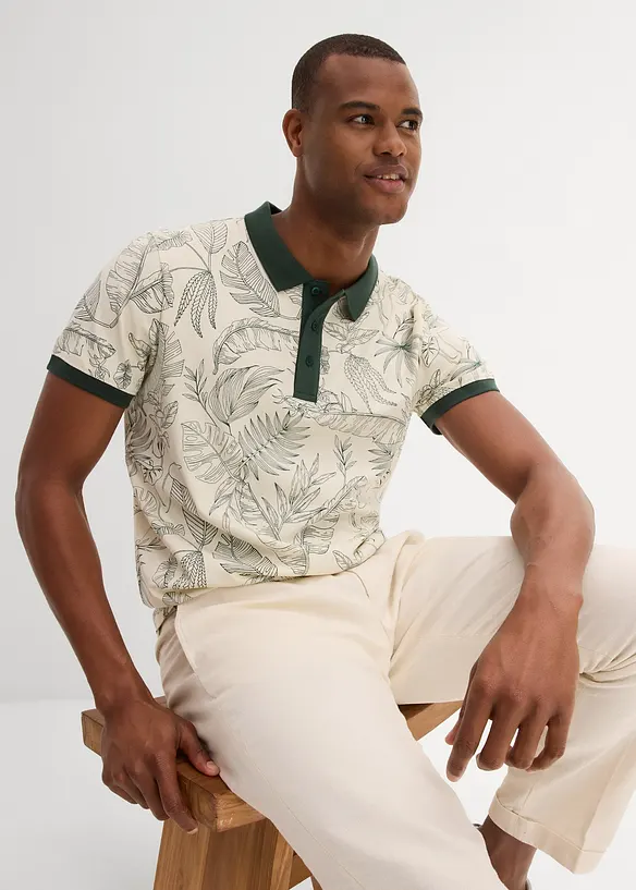 Poloshirt van biologisch katoen, bonprix