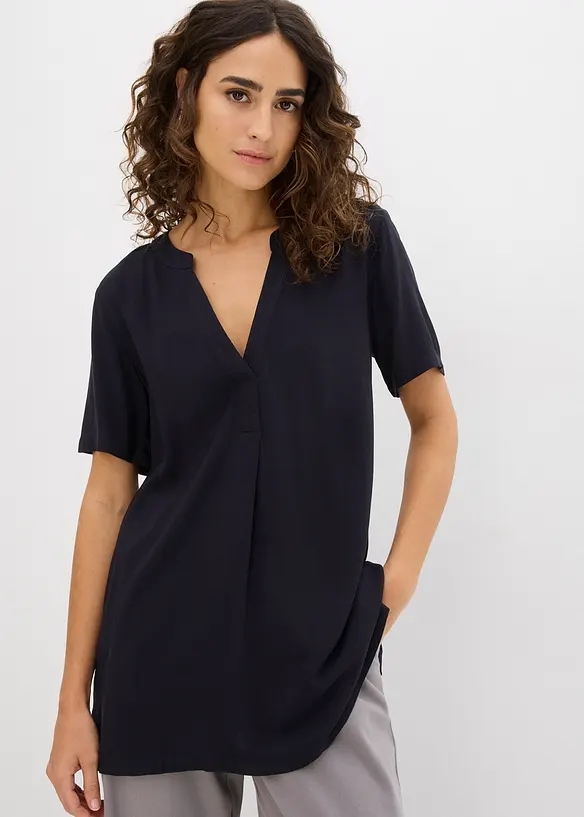 Lange tuniek van viscose, bonprix