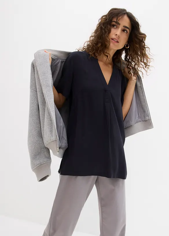Lange tuniek van viscose, bonprix