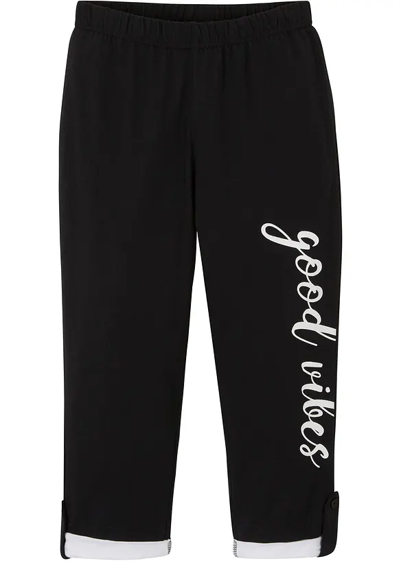 3/4 legging met biologisch katoen, bonprix