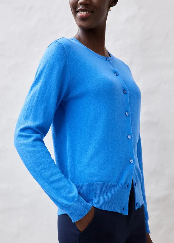 Vest met zijde, bonprix