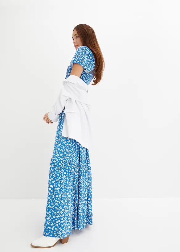 Gedessineerde maxi jurk, bonprix