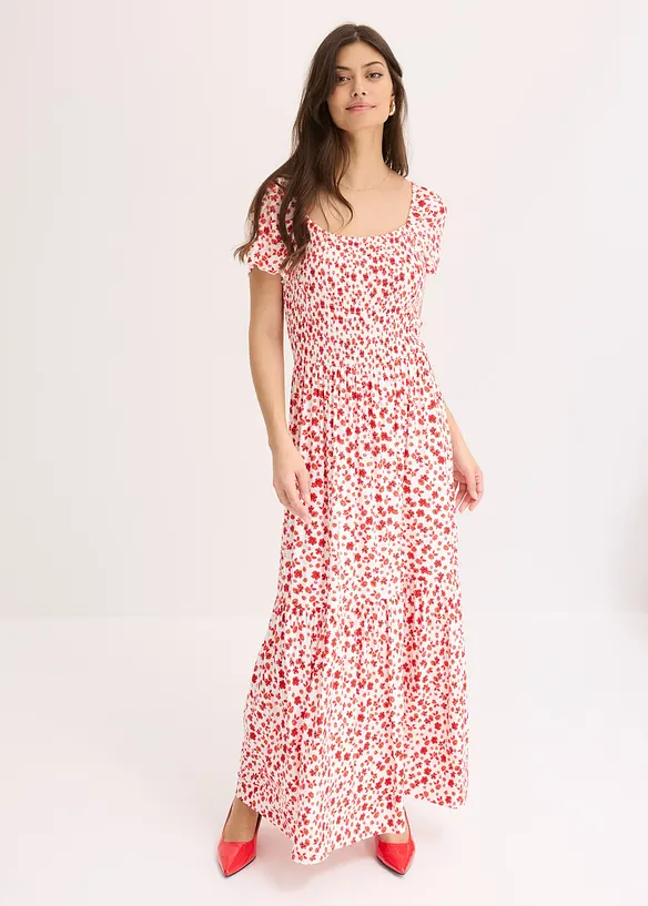 Gedessineerde maxi jurk, bonprix