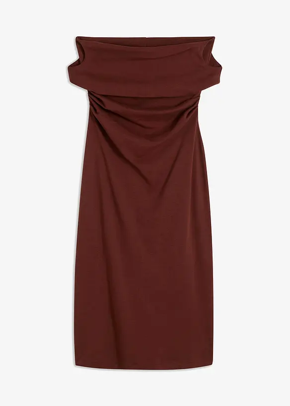 Carmen midi jurk, bonprix
