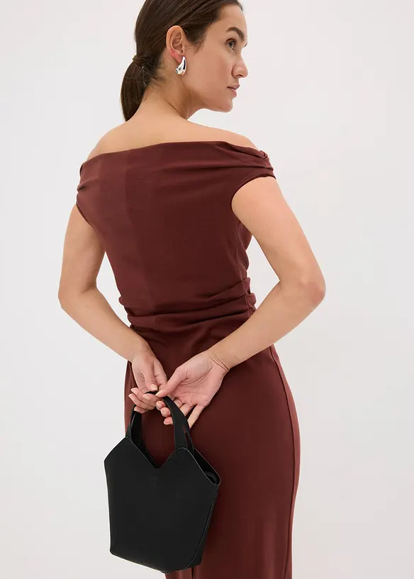Carmen midi jurk, bonprix