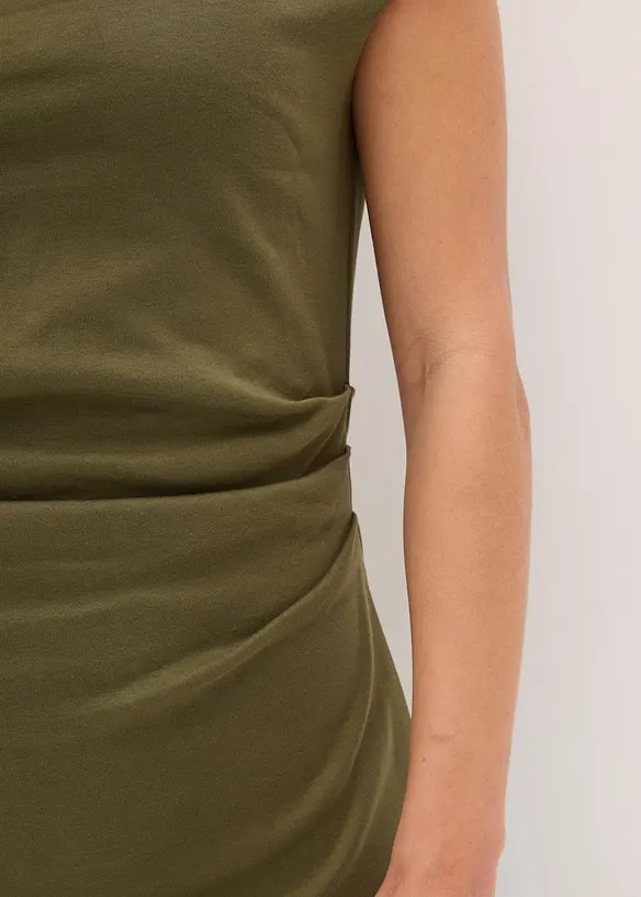 Carmen midi jurk, bonprix