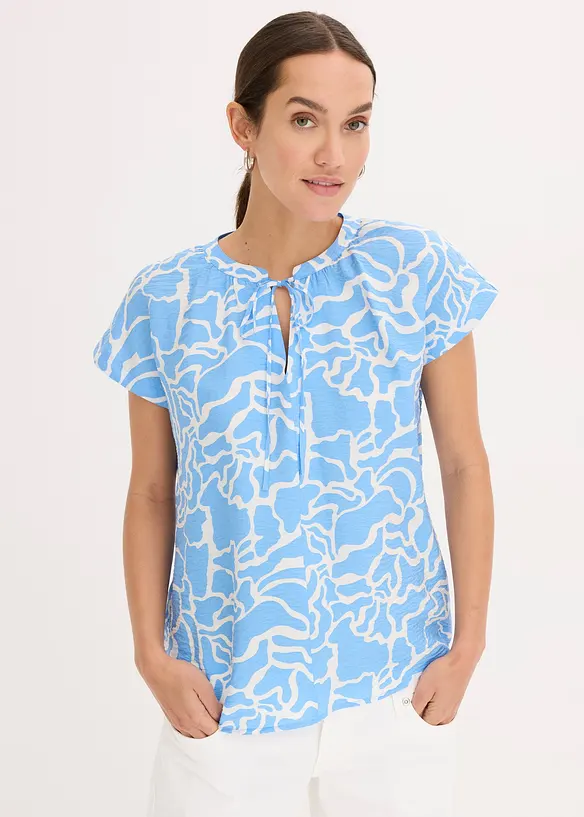 Gedessineerde tuniek blouse, bonprix