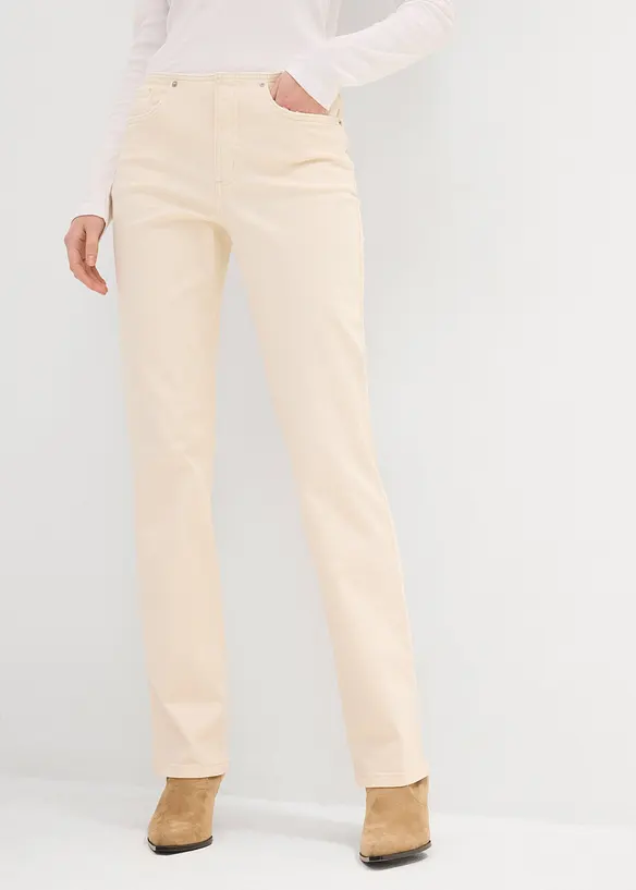 Straight jeans, mid waist, bonprix