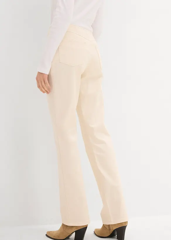 Straight jeans, mid waist, bonprix