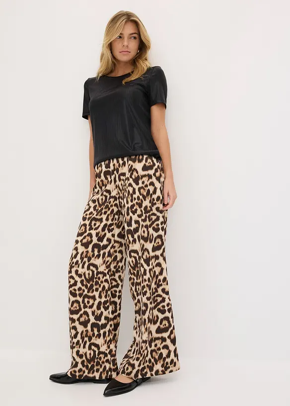 Shirt van glanzend materiaal, bonprix