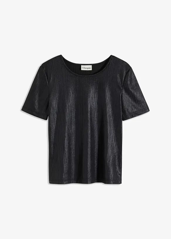 Shirt van glanzend materiaal, bonprix