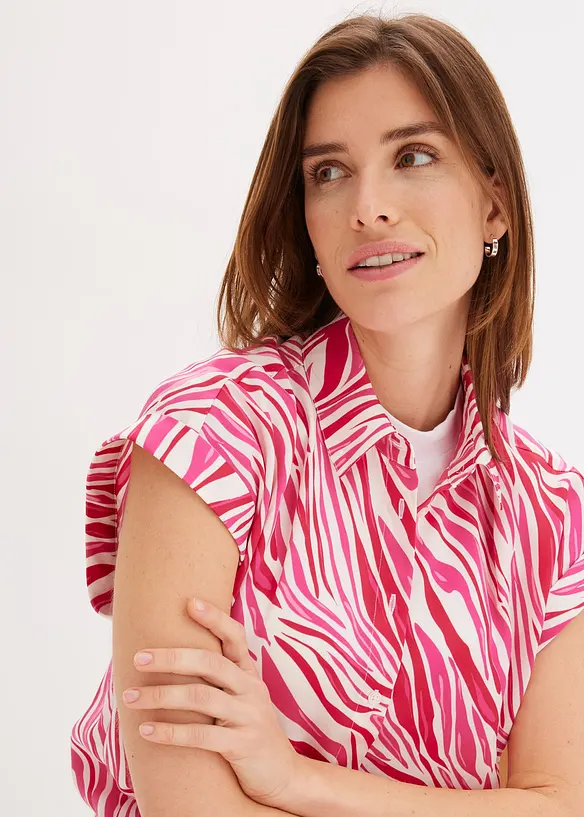 Gedessineerde blouse, bonprix