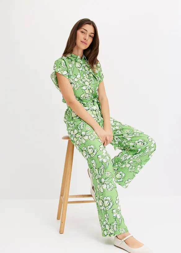 Jumpsuit van soepele viscosemix, bonprix