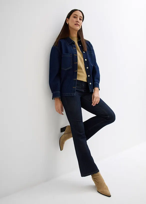 Longshirt van interlock, bonprix