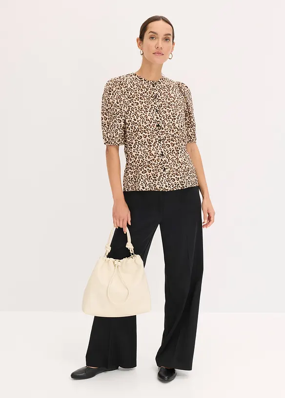Gedessineerde blouse, bonprix
