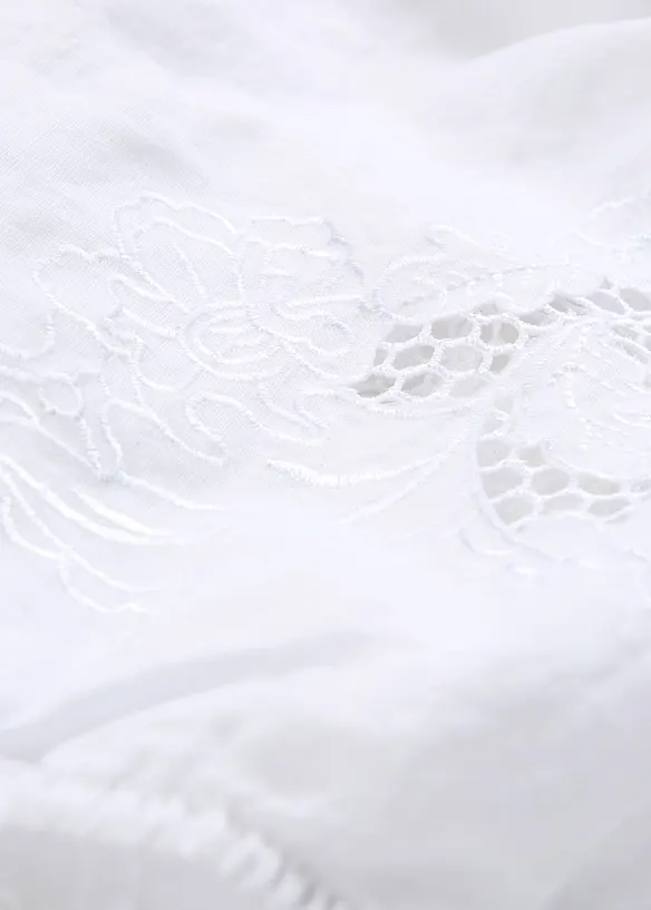 Tuniek van puur linnen, met broderie anglaise, bonprix