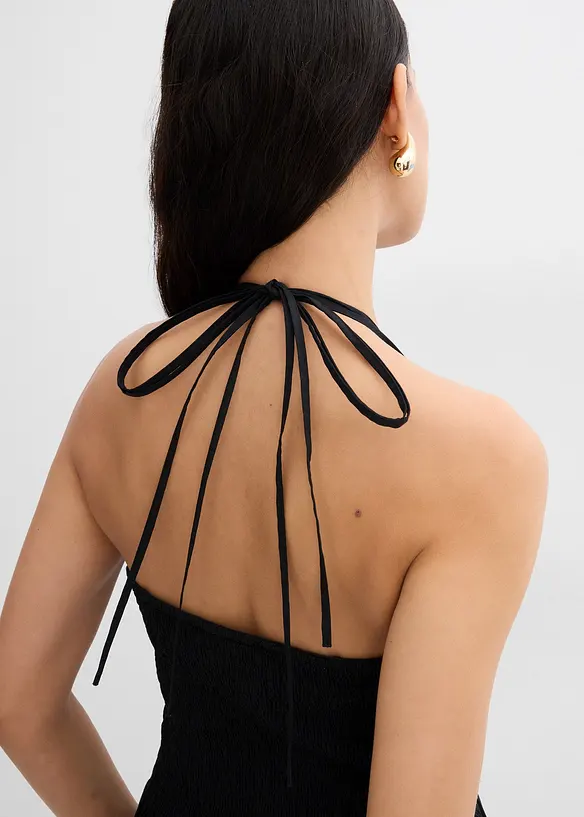 Midi jurk met spaghettibandjes, bonprix