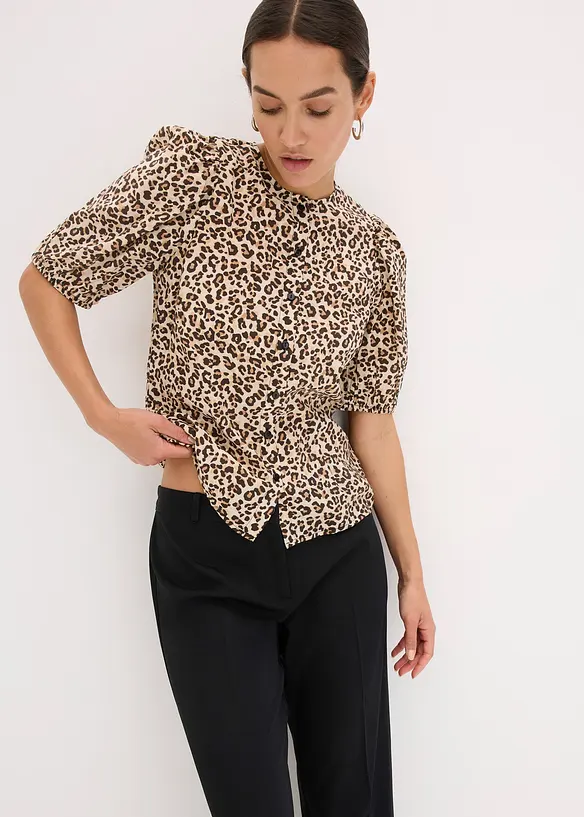 Gedessineerde blouse, bonprix