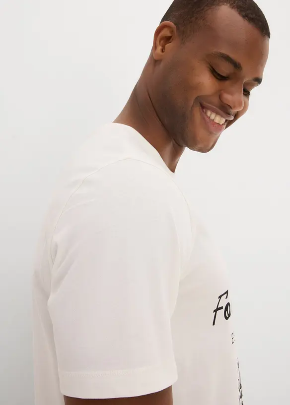 T-shirt van puur biologisch katoen, bonprix