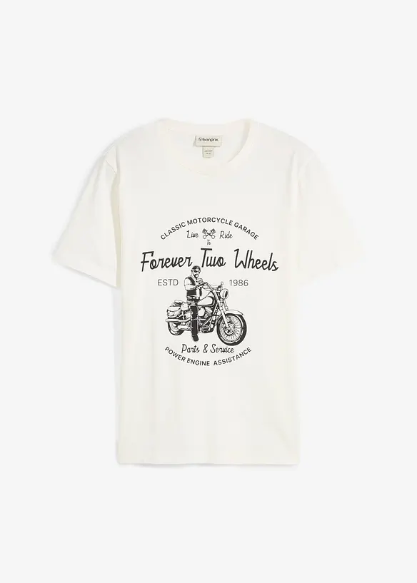 T-shirt van puur biologisch katoen, bonprix