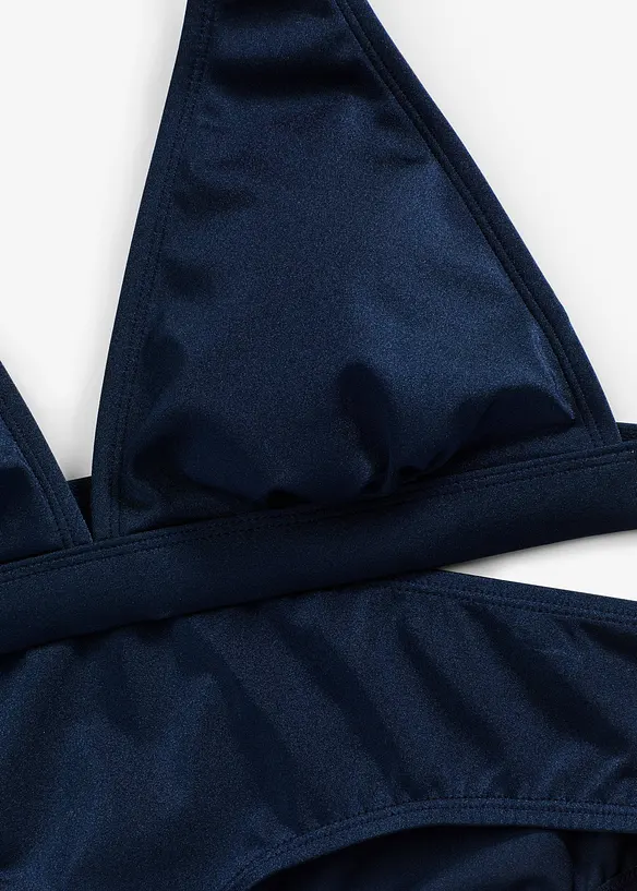 Bikini van glanzend materiaal (2-dlg. set), bonprix