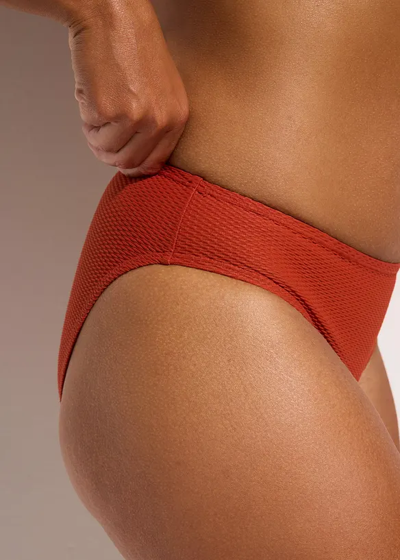 Halter bikini (2-dlg. set) van geweven stof, bonprix