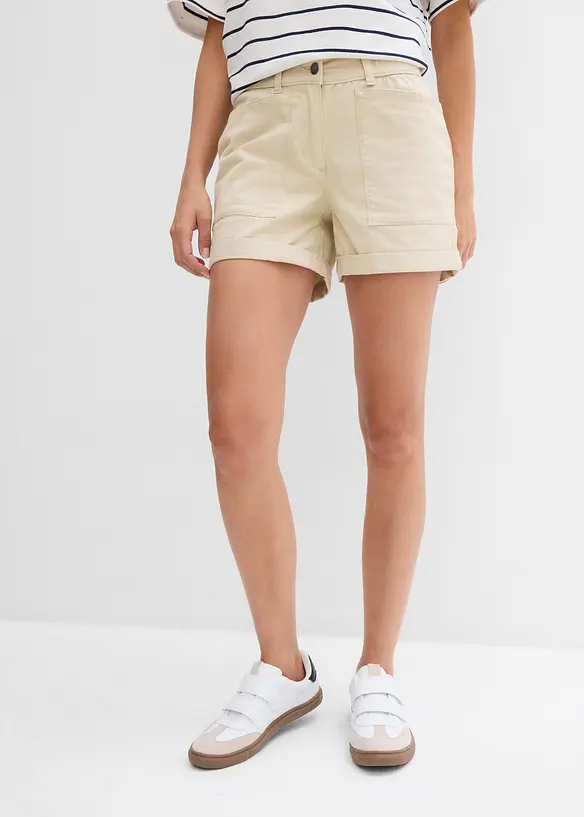Casual twill short, bonprix