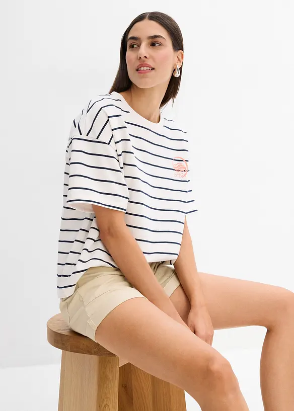 Casual twill short, bonprix