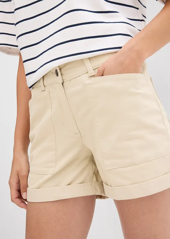 Casual twill short, bonprix
