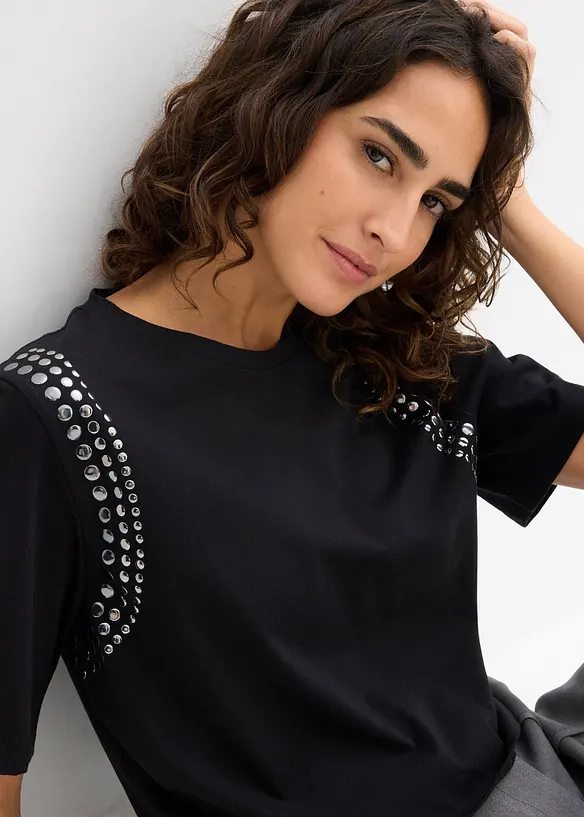 Overseized shirt van biologisch katoen, bonprix