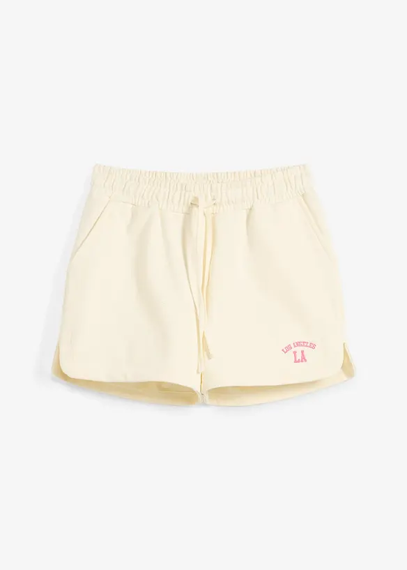 Sweat short van puur biologisch katoen, bonprix