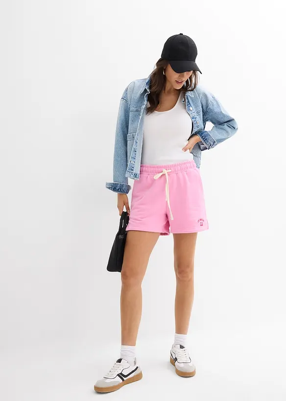 Sweat short van puur biologisch katoen, bonprix
