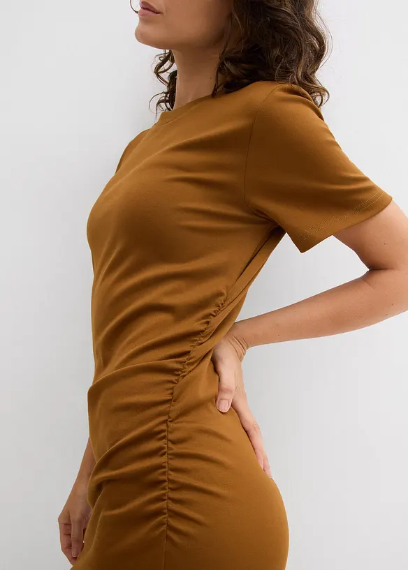 Shirtjurk met plooien, bonprix
