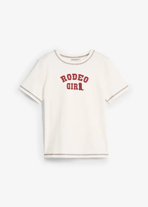 T-shirt van biologisch katoen, bonprix