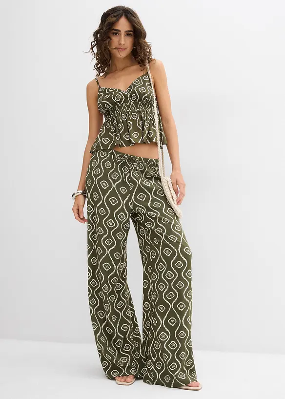 Blousetop van zachte viscose, bonprix