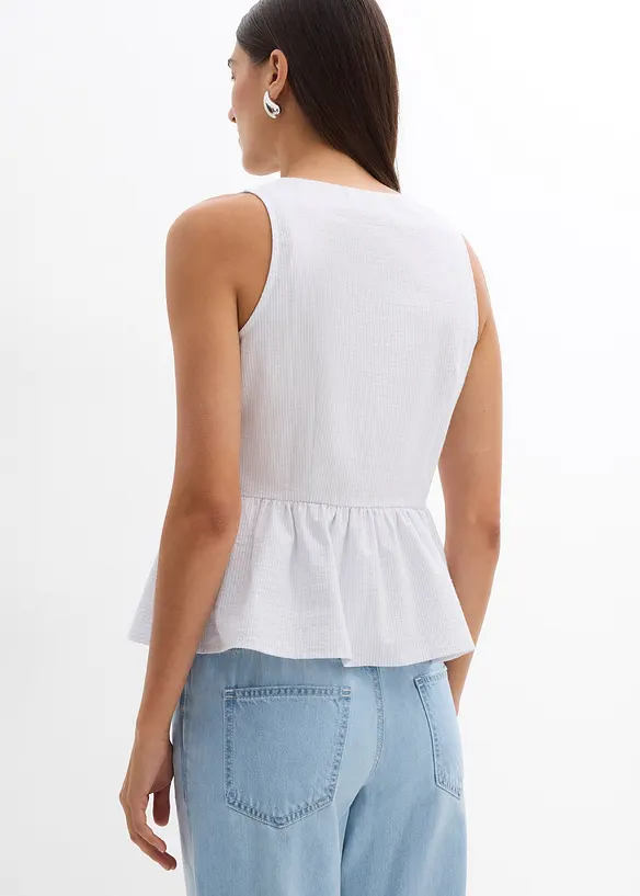 Blouse, gestreept, bonprix