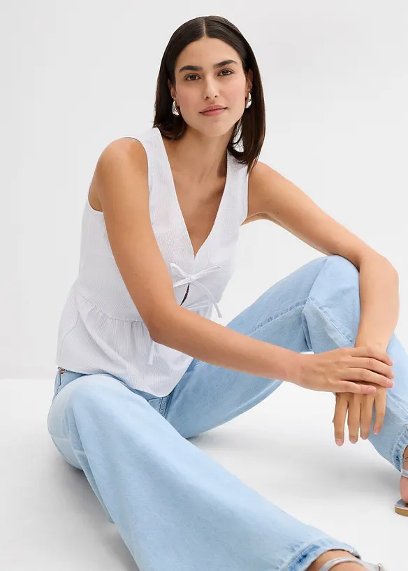 Blouse, gestreept, bonprix