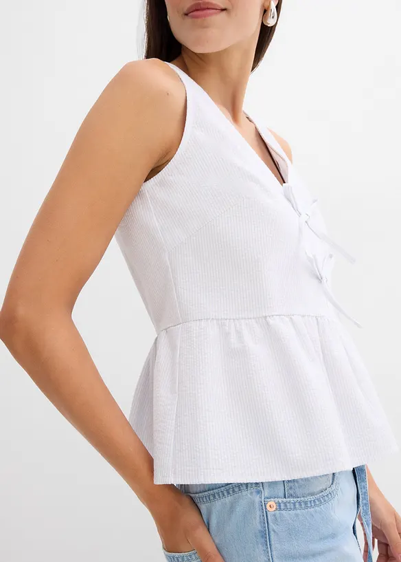 Blouse, gestreept, bonprix