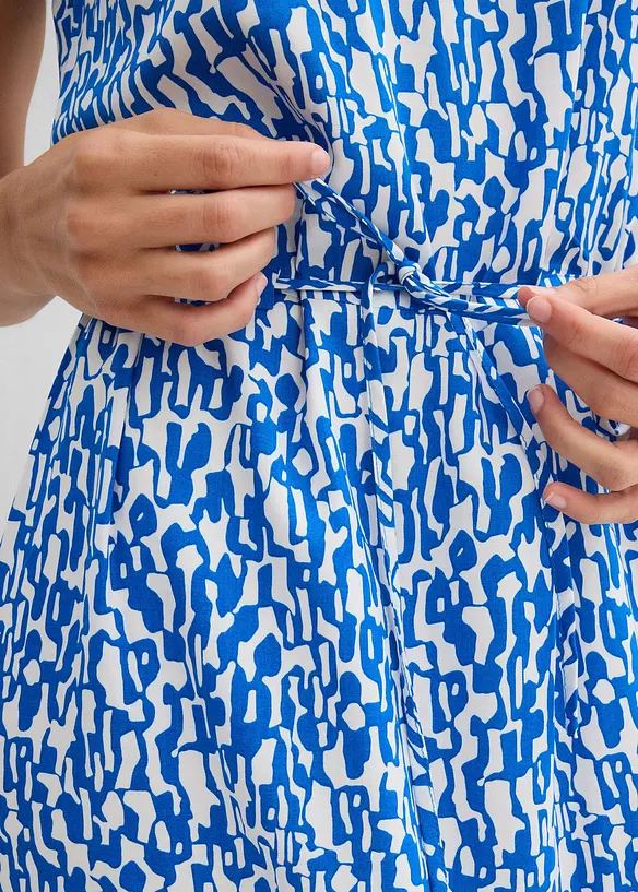 Maxi jurk van soepel vallende viscose, bonprix