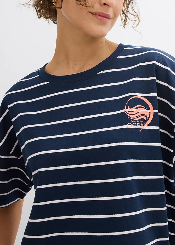 Sweater in een zachte katoenmix, bonprix