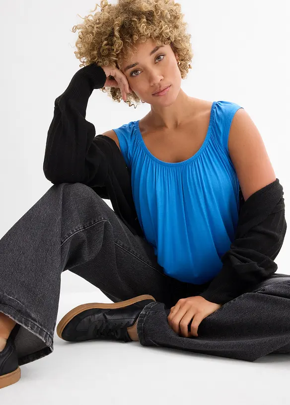 Shirt van soepele viscose, bonprix
