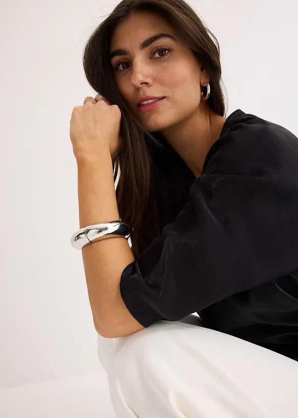 Blouse met ceintuur, bonprix