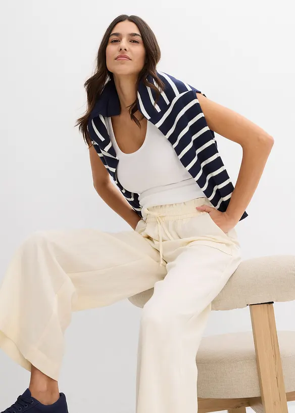 Culotte van een vloeiende lyocellmix, bonprix