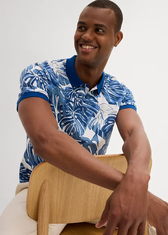 Piqué poloshirt van biologisch katoen, bonprix